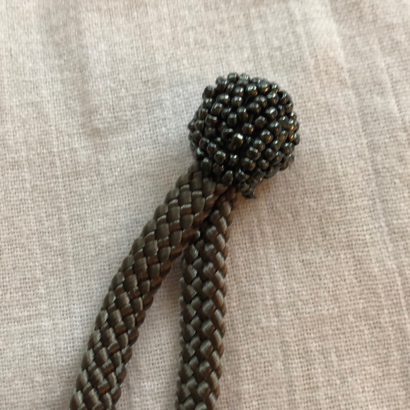 Christian Dior beaded belt with rope ties - Picture 8 of 10